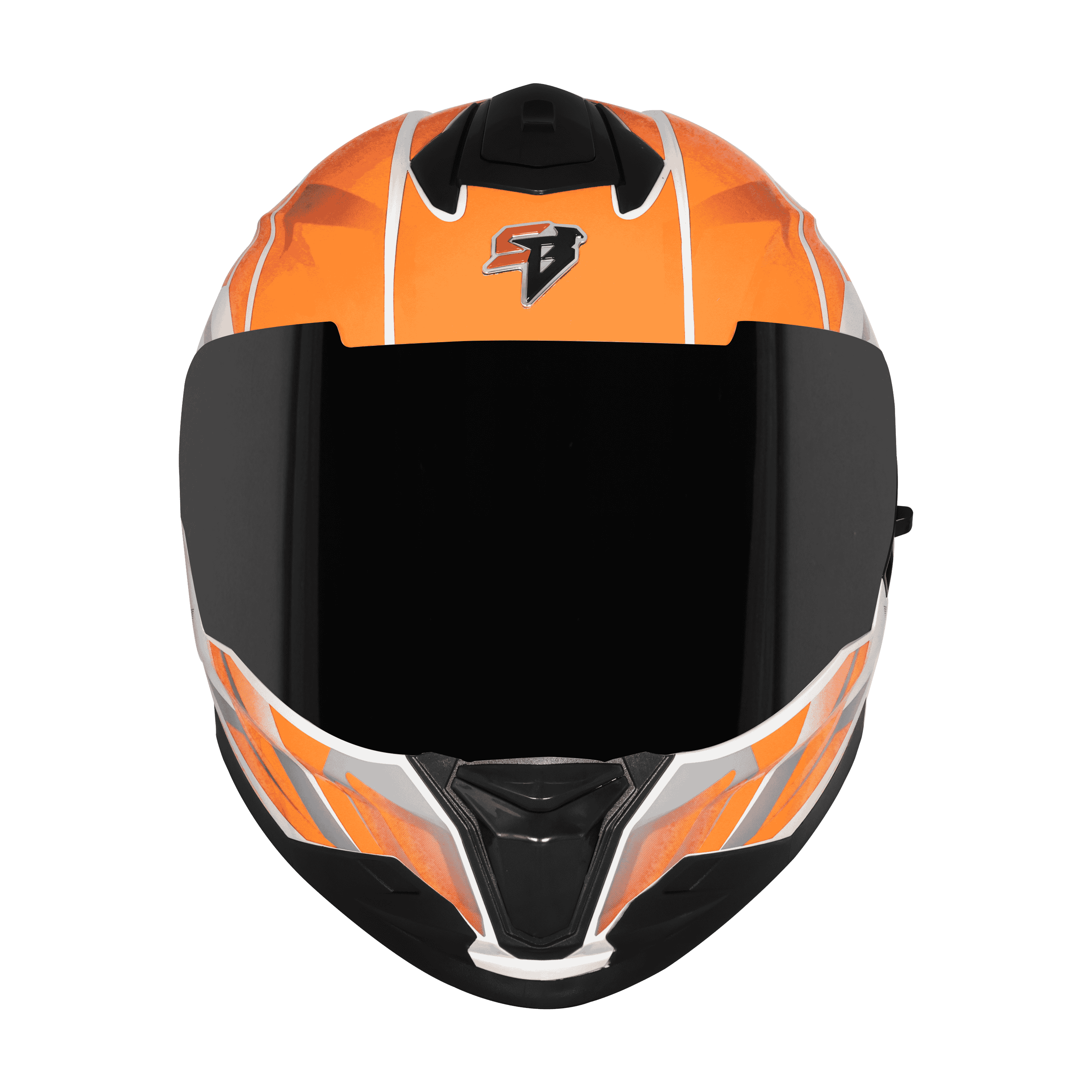 SBH-57 ISS FIGHTER F4 GLOSSY WHITE WITH ORANGE